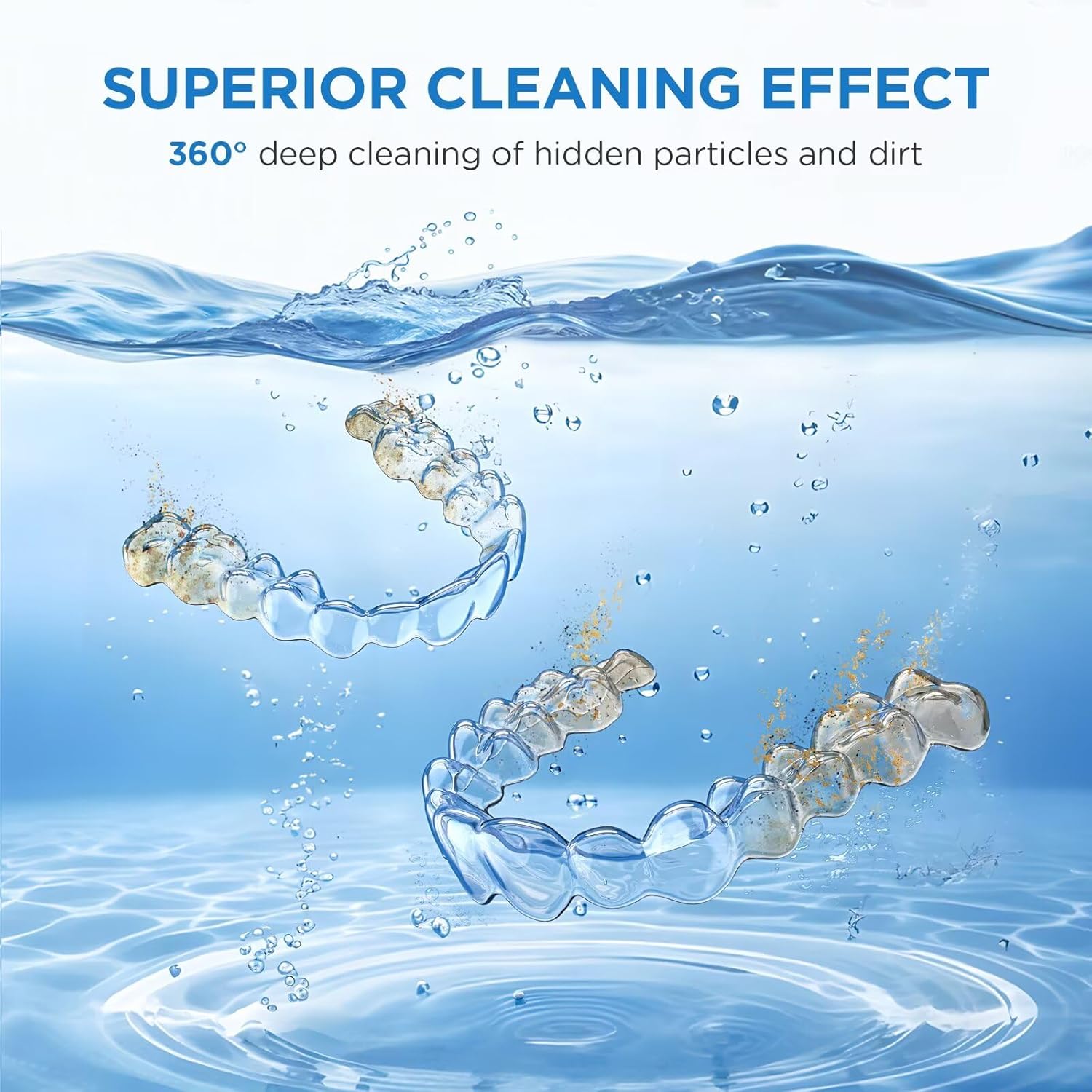 Ultrasonic Retainer and Aligner Cleaners: Frequency, Tank Size, and Solution Safety for Oral Appliances